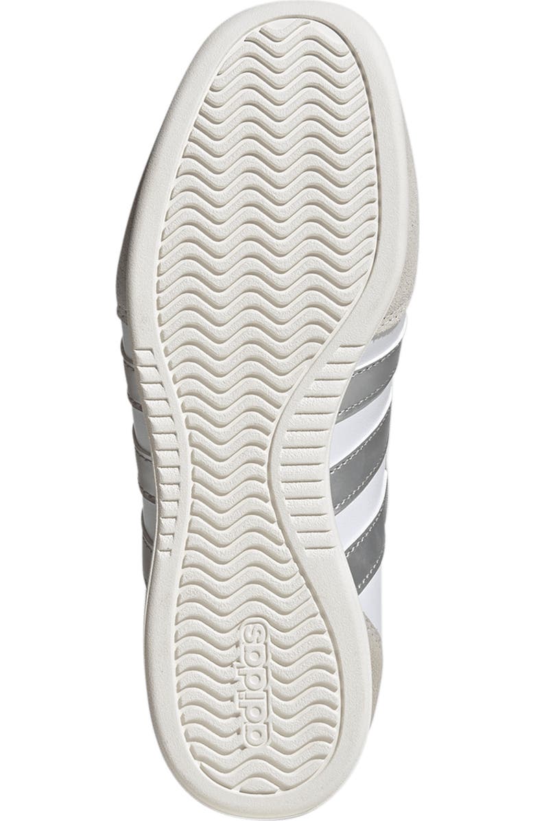 adidas Barreda Mary Jane Flat, Alternate, color, White/ Silver Met./ Off White