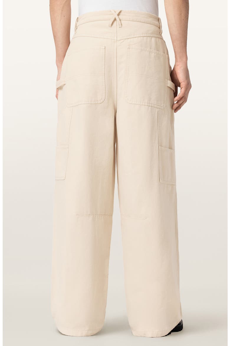 Jackson Barrel Leg Trousers, Alternate, color, PEBBLE WHITE
