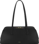 Vince Athene Nappa Leather East/West Shoulder Bag