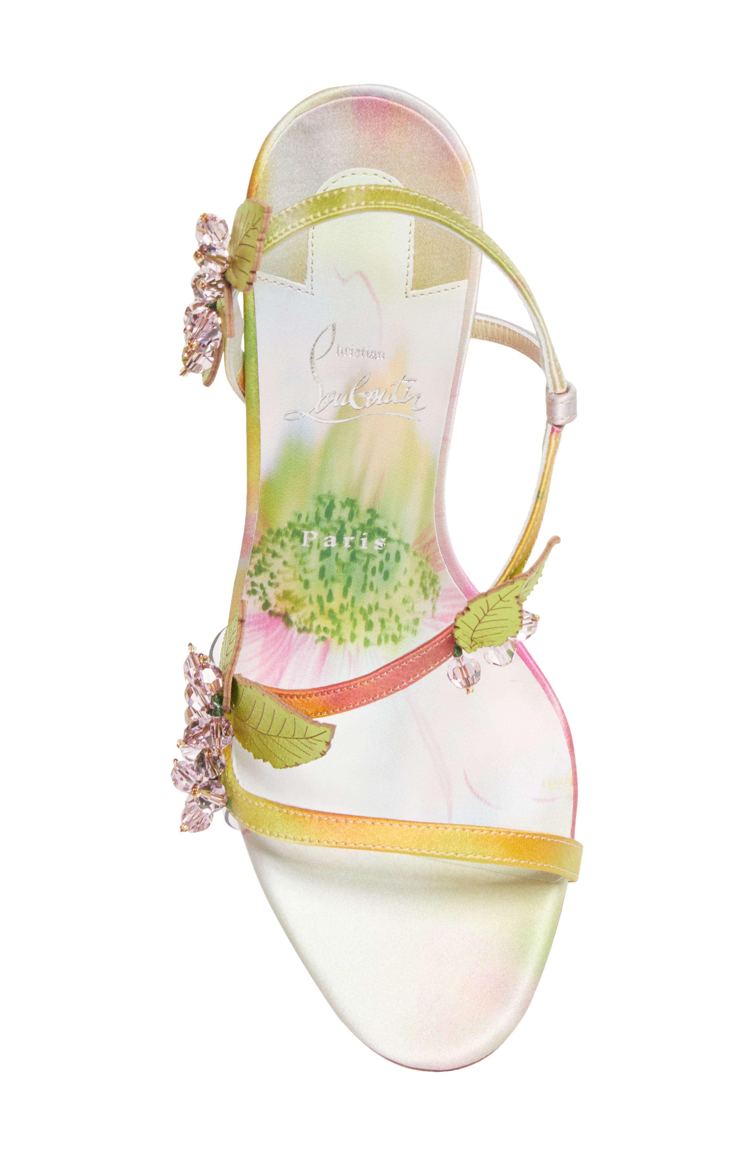Rosa Fruit Sandal, Alternate, color, GREEN MULTI