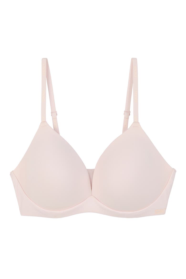 Wireless T-Shirt Bra, Main, color, PEARLY PINK