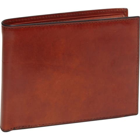 Old Leather Credit Card Wallet With ID Passcase