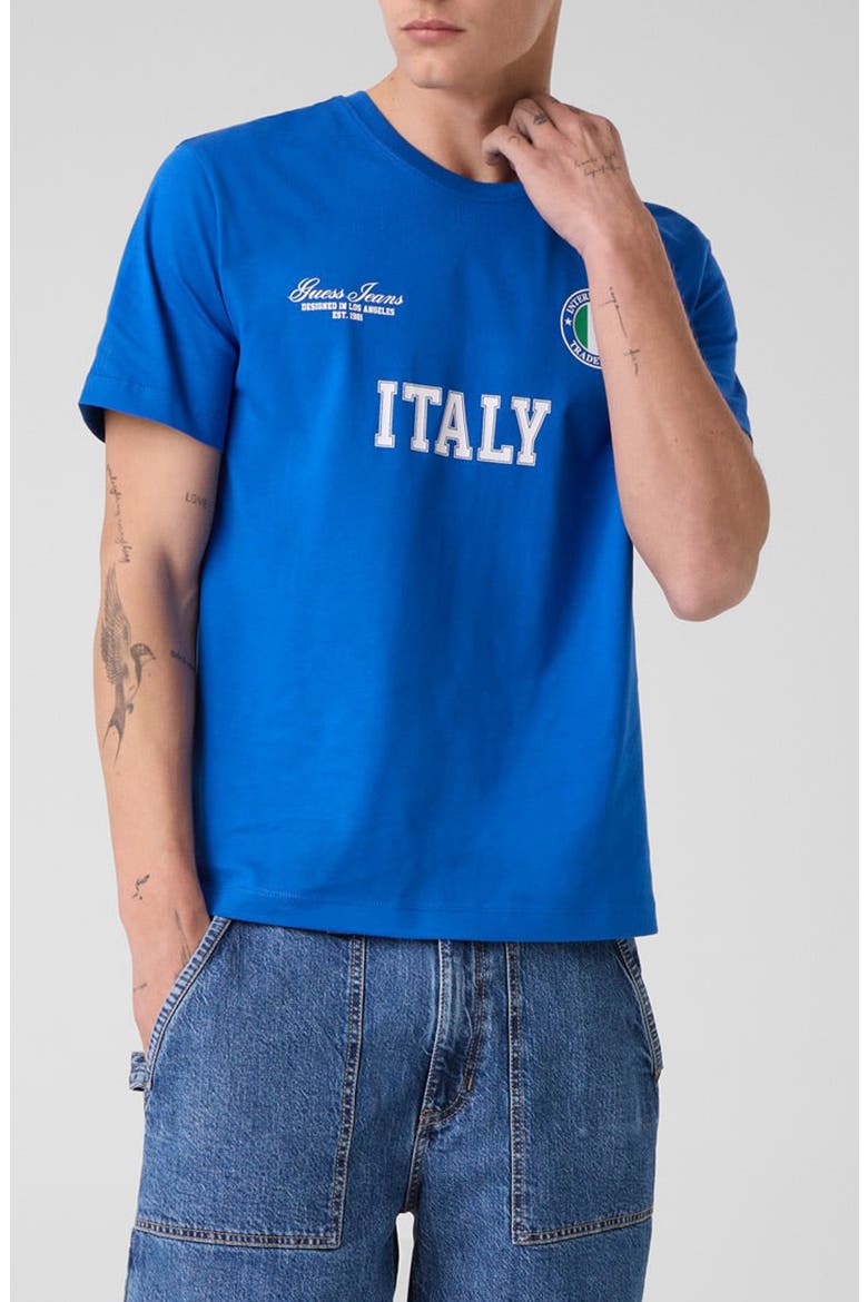 GJ Regular Fit World Cup T-Shirt, Main, color, ITALY