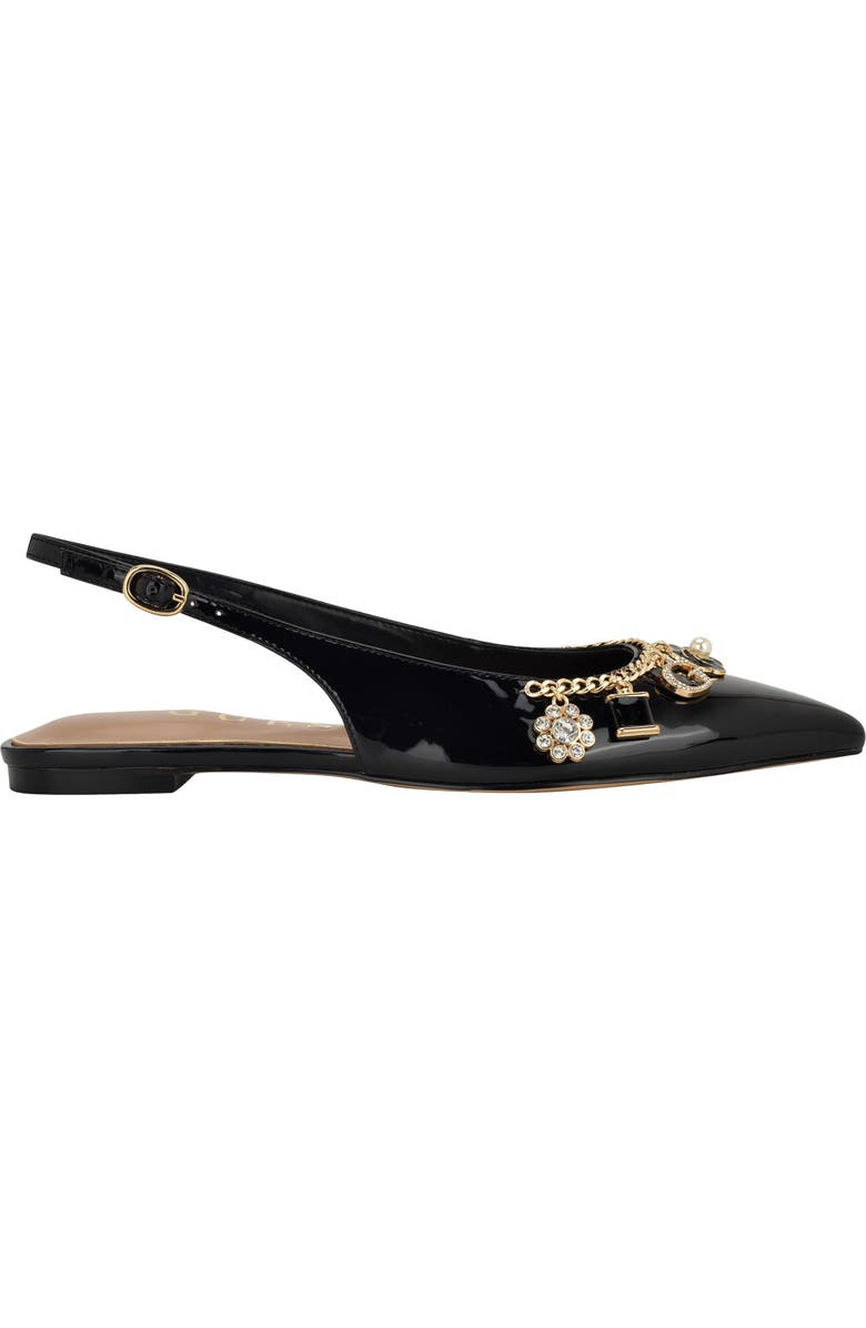 GUESS Daisee Slingback Pointed Toe Flat, Alternate, color,