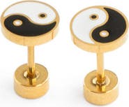Pip Pop Yin Yang Stud Earrings