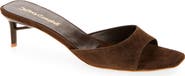 Jeffrey Campbell Cocoa Kitten Heel Slide Sandal