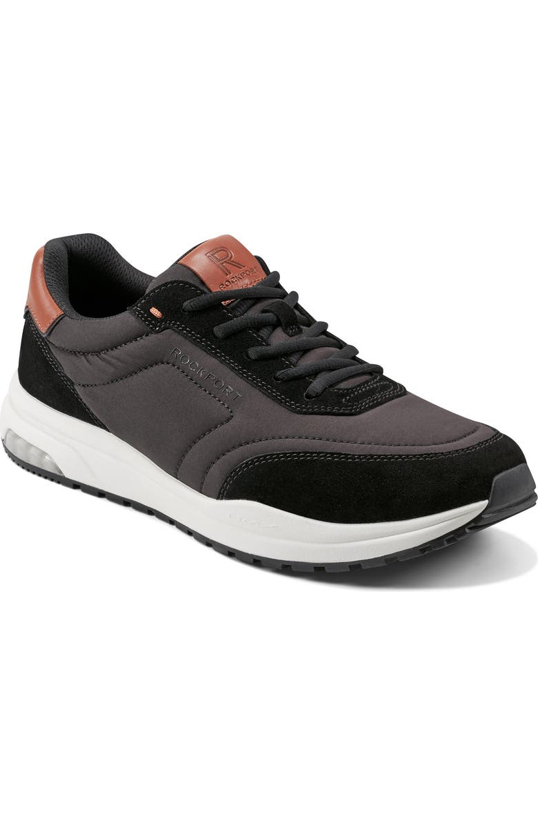Rockport x DMX<sup>™</sup> Brock Sneaker, Main, color, Black