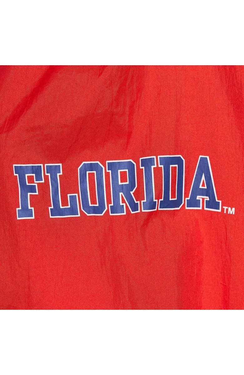 Mitchell & Ness Men's Mitchell & Ness White Florida Gators Big Shot Premium Full-Zip Windbreaker, Alternate, color, White