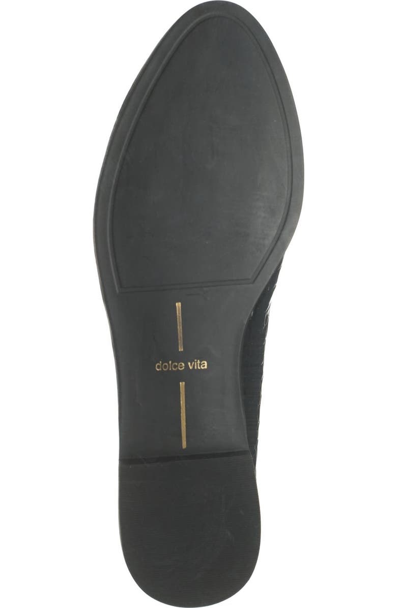 Dolce Vita Calla Croc-Embossed Loafer, Alternate, color,