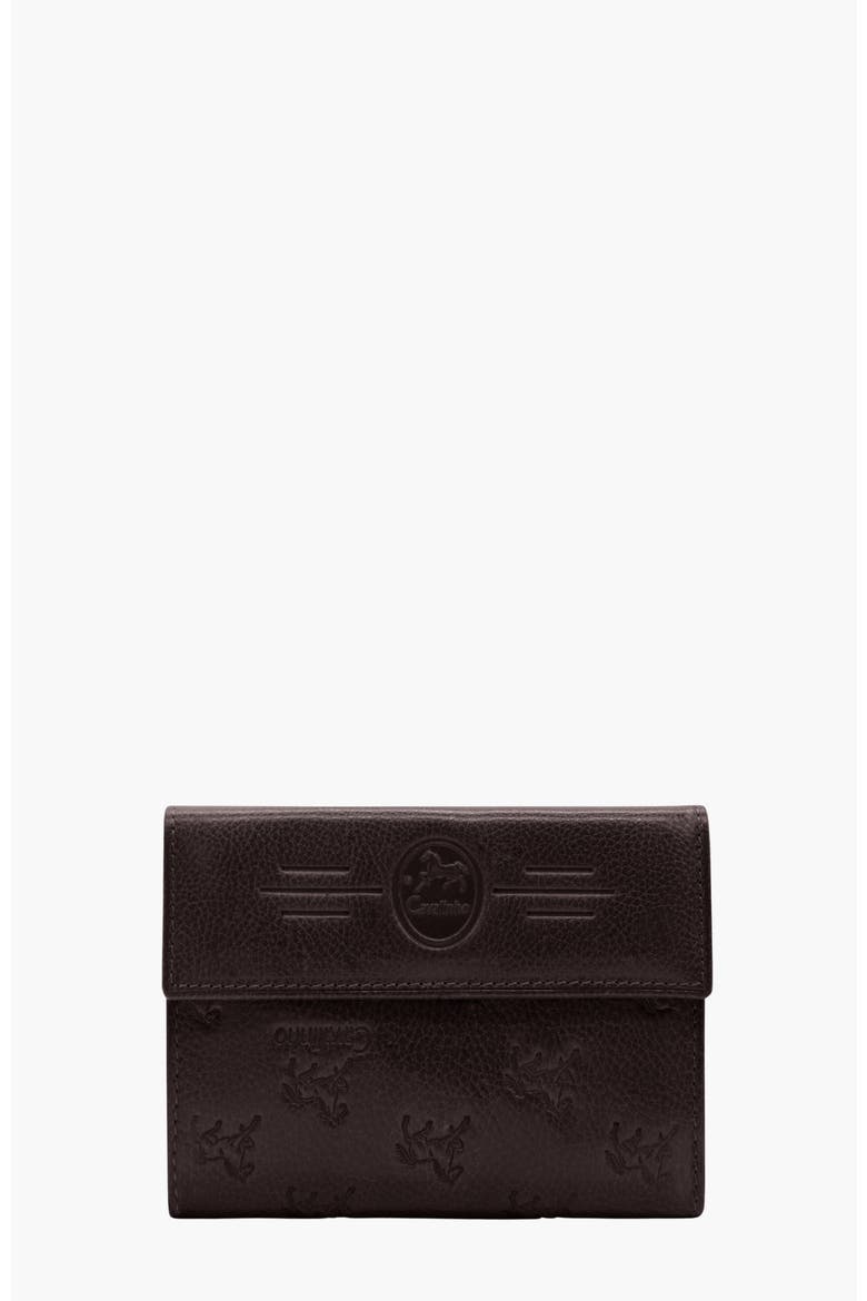 Cavalo Lusitano Leather Wallet 202, Alternate, color, Brown