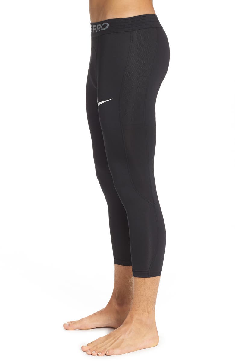 Nike Pro Three-Quarter Training Tights, Alternate, color,