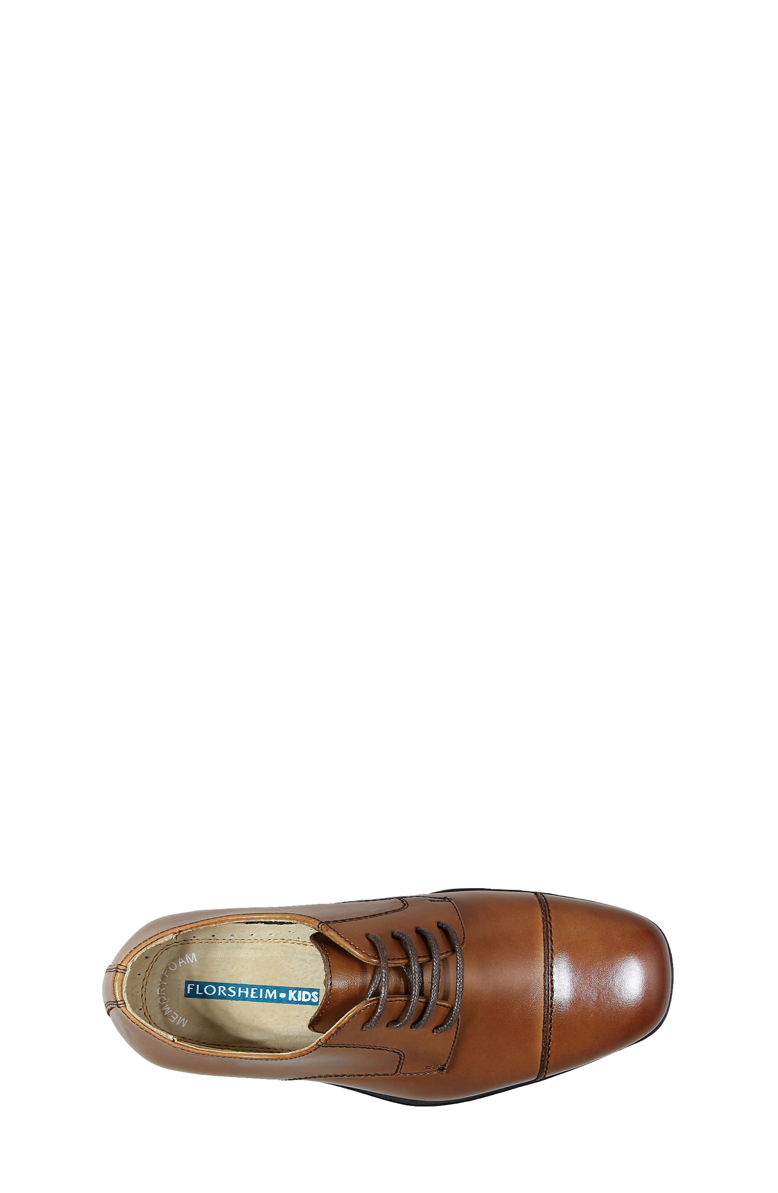 Reveal Cap Toe Derby, Alternate, color, COGNAC