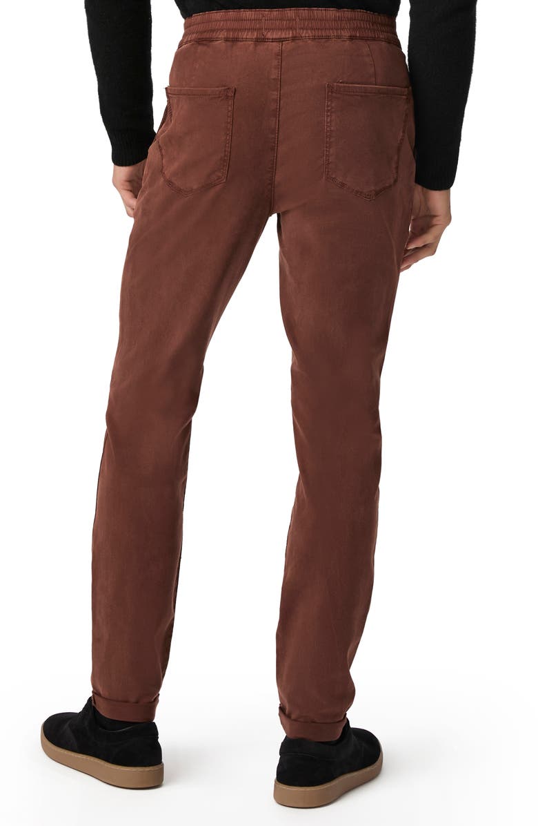 PAIGE Fraser Brushed Twill Pants, Alternate, color, Caffeine