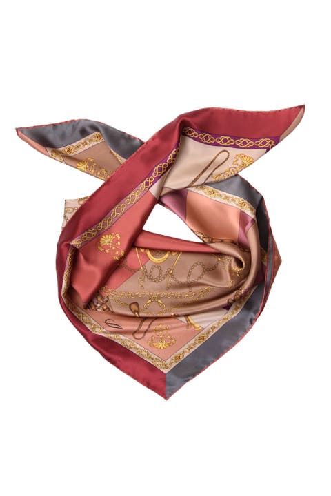 Gabriella - Hand Rolled Silk Foulard for Women