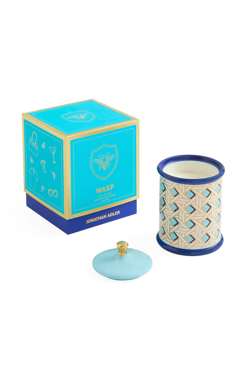 Jonathan Adler Gilded Wasp Candle In Multi