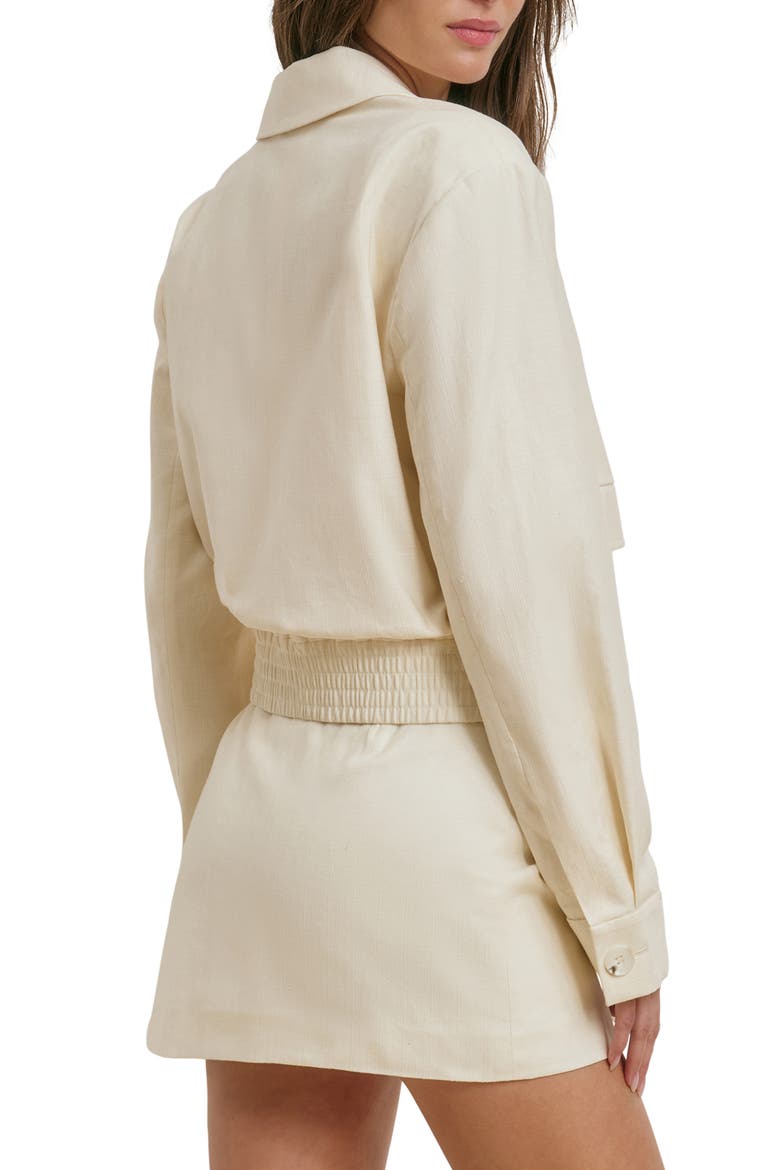 The Farrah Cotton Jacket, Alternate, color, CREAM