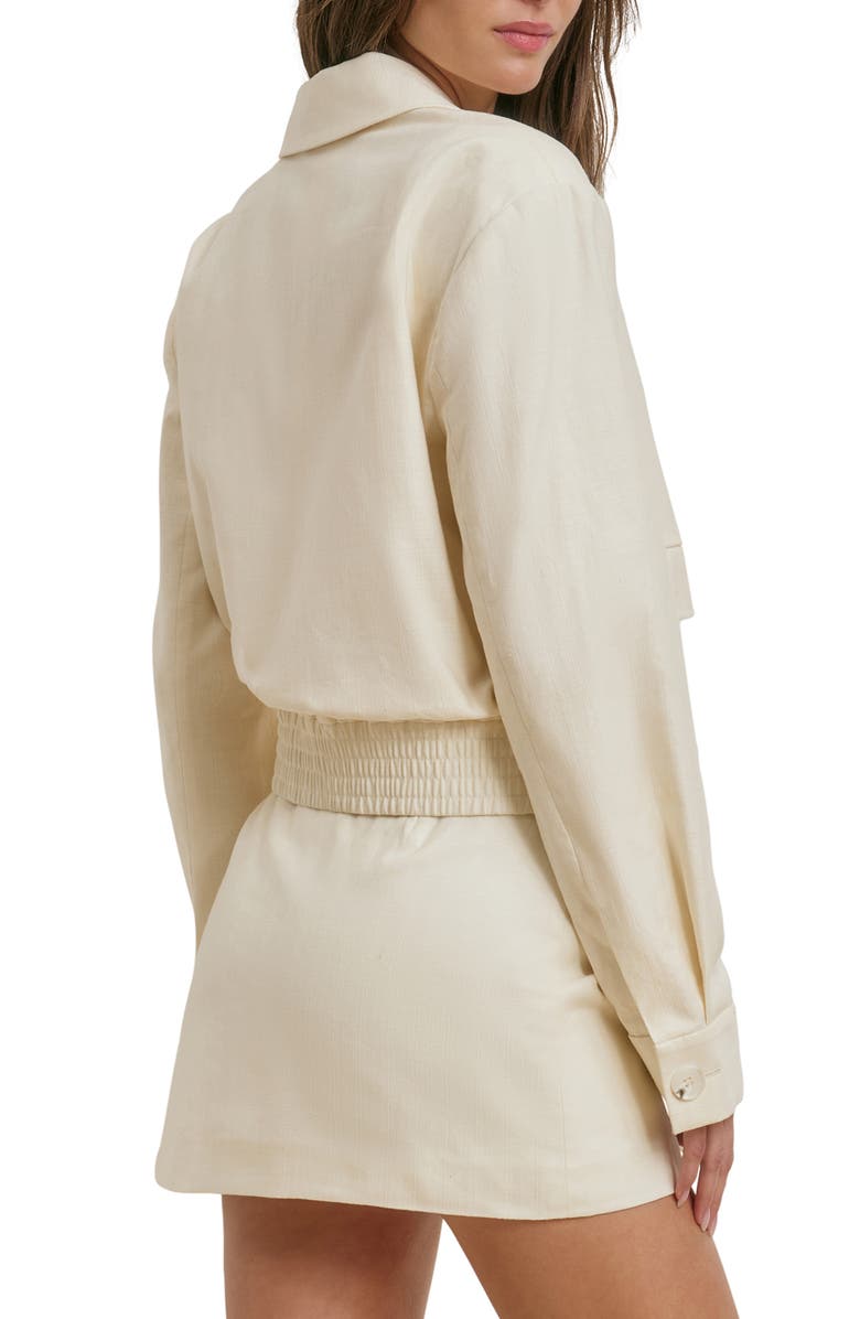 Favorite Daughter The Farrah Cotton Jacket, Alternate, color, Cream