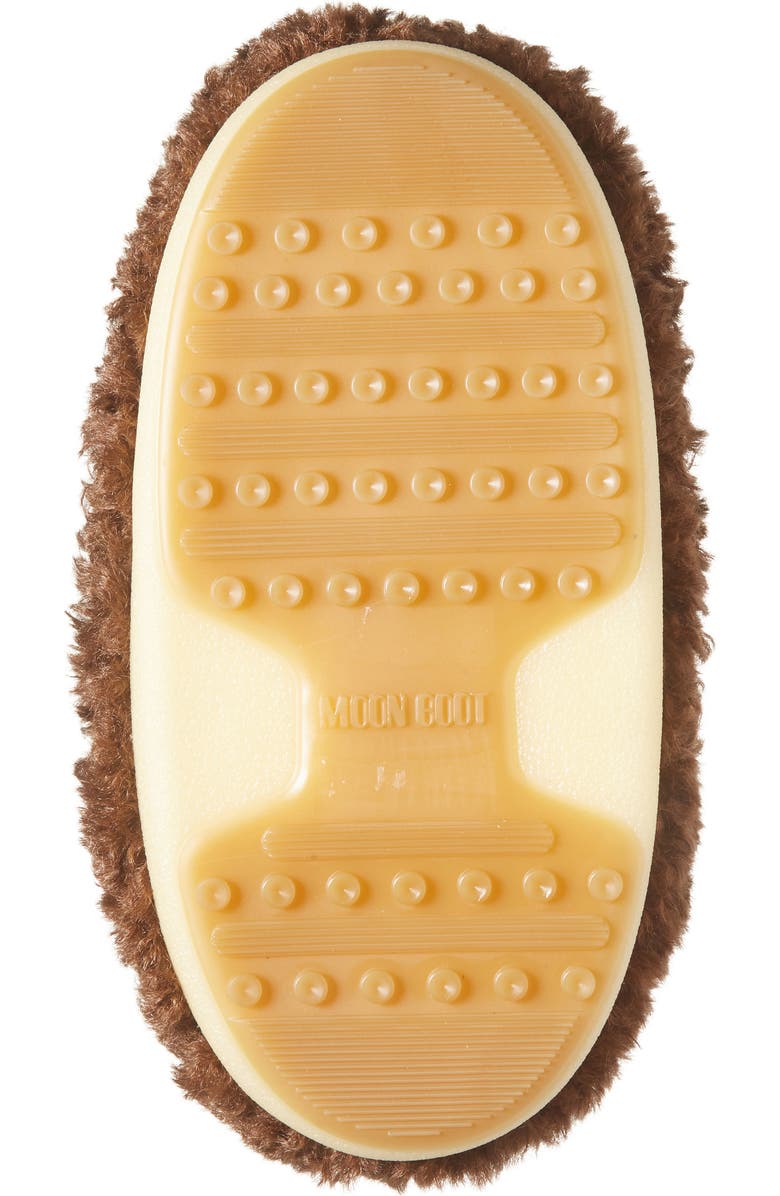 Moon Boot<sup>®</sup> EVX Curly Water Repellent Mule, Alternate, color, Dark Brown