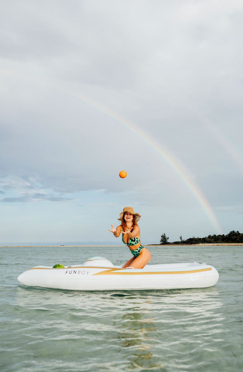 FUNBOY Yacht Inflatable Pool FLoat, Alternate, color, 