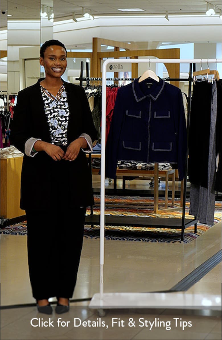 Flap Topstitch Jacket, sales video thumbnail