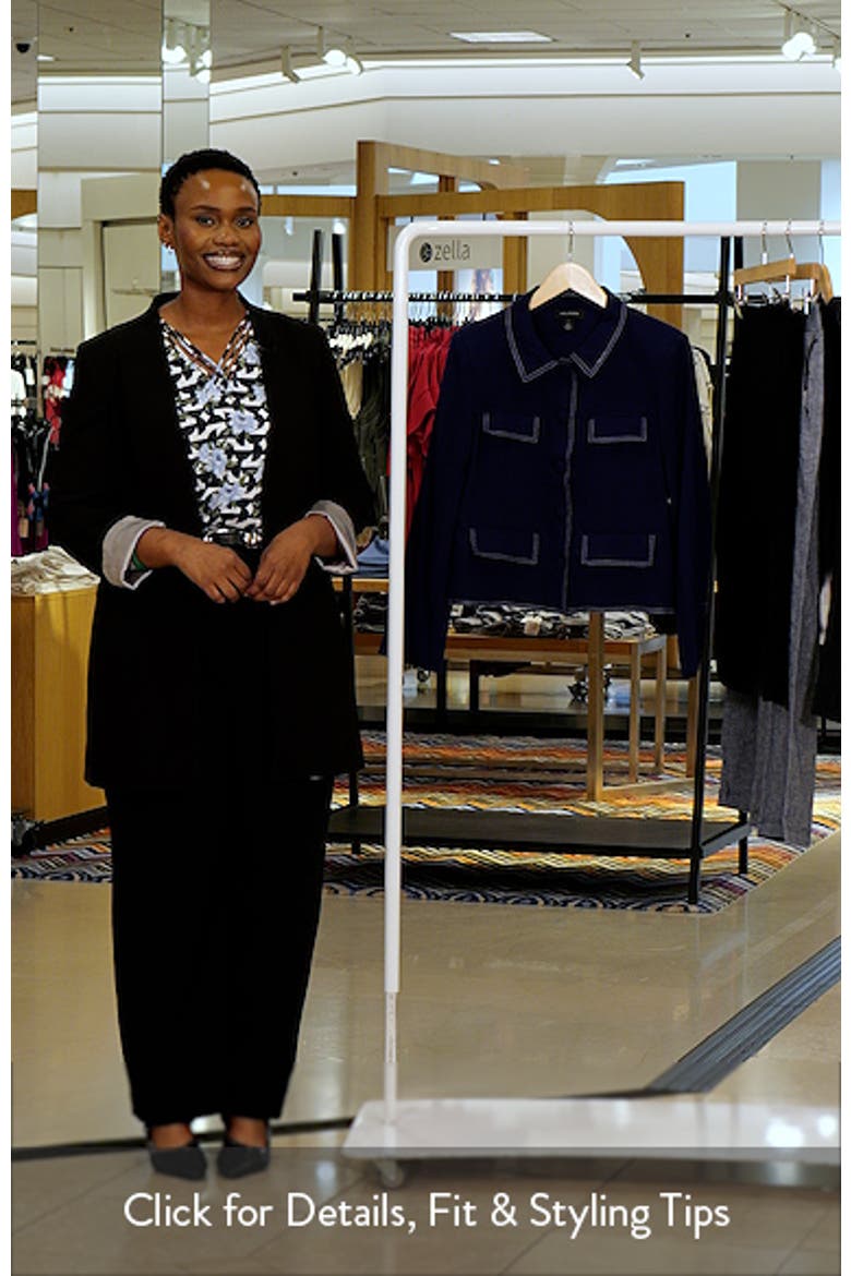 Flap Topstitch Jacket video