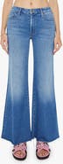 MOTHER The Roller High Waist Wide Leg Jeans