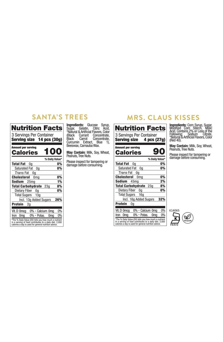 sugarfina Letters to Santa 2-Piece Mailbox Duo, Alternate, color,