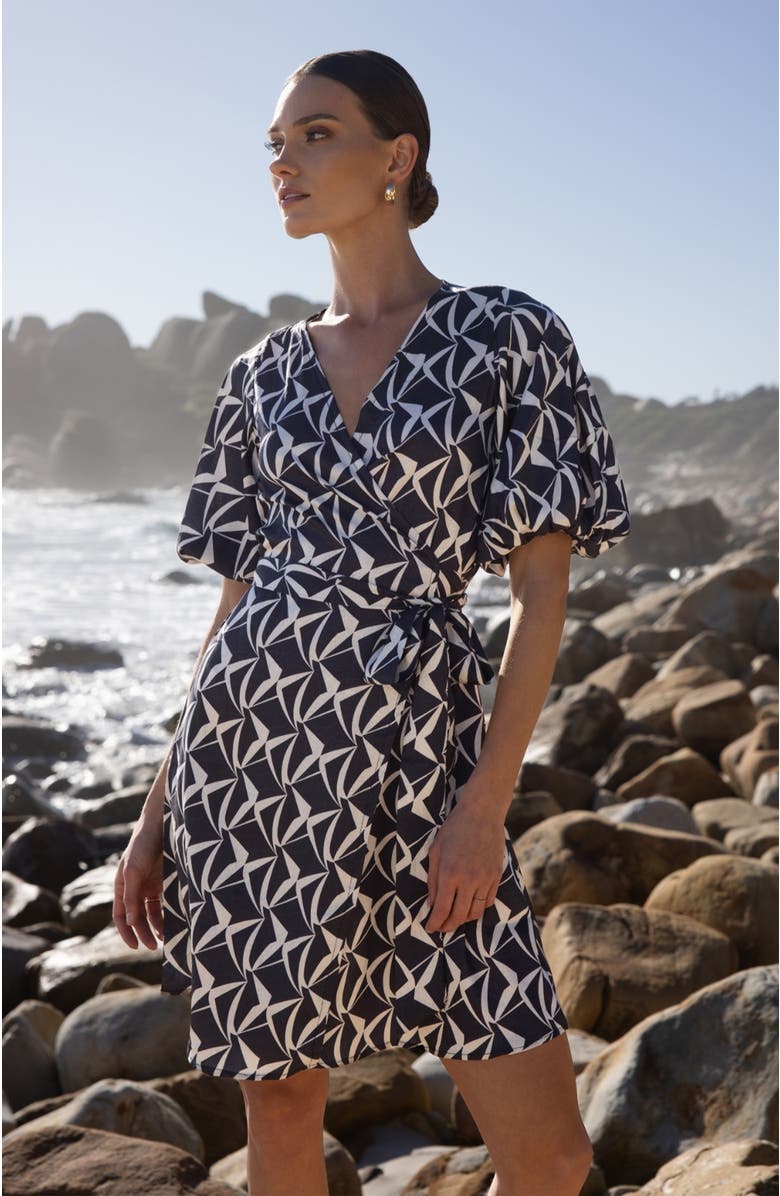 DIARRABLU Yali Dress, Alternate, color, Zhy Noir