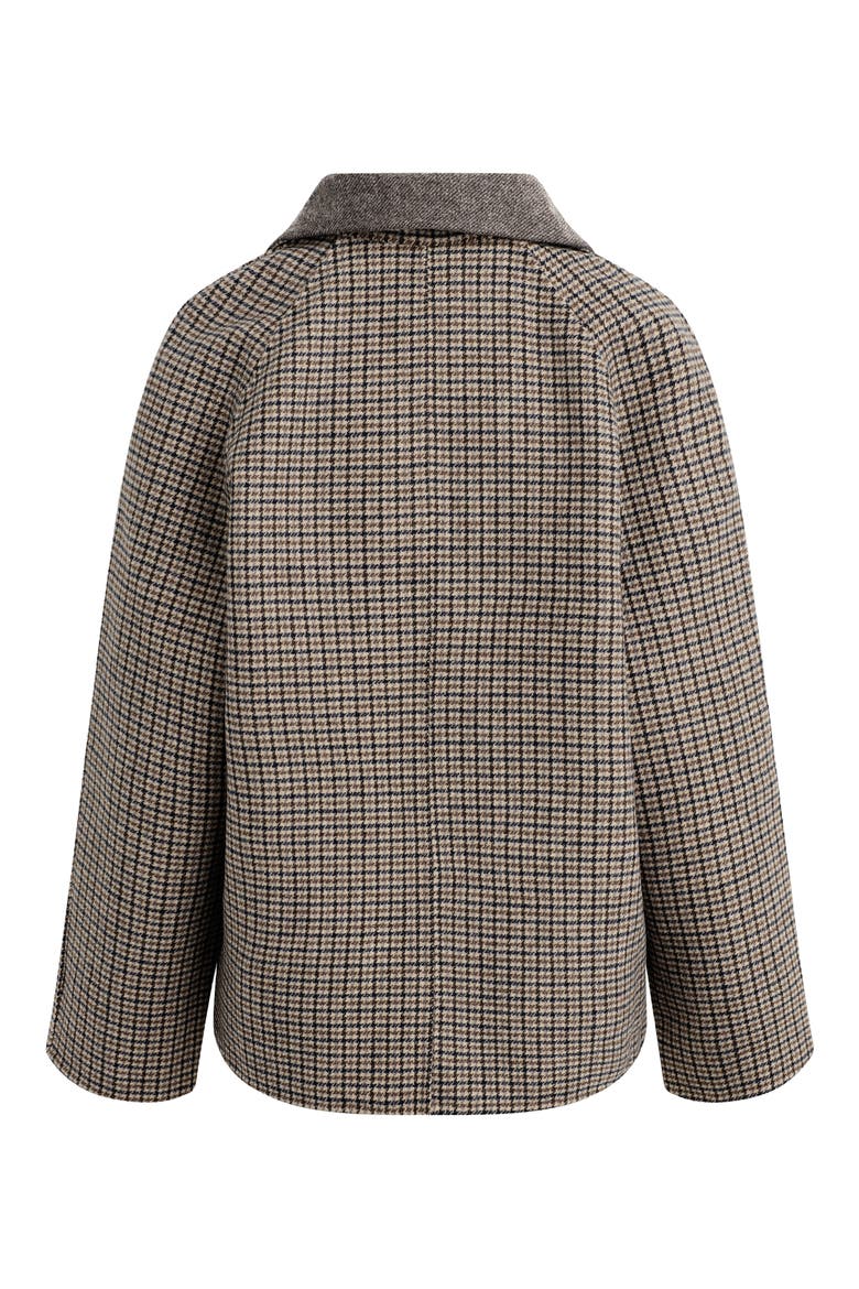 The Cameron Houndstooth Wool Blend Coat, Alternate, color, DORSET PLAID