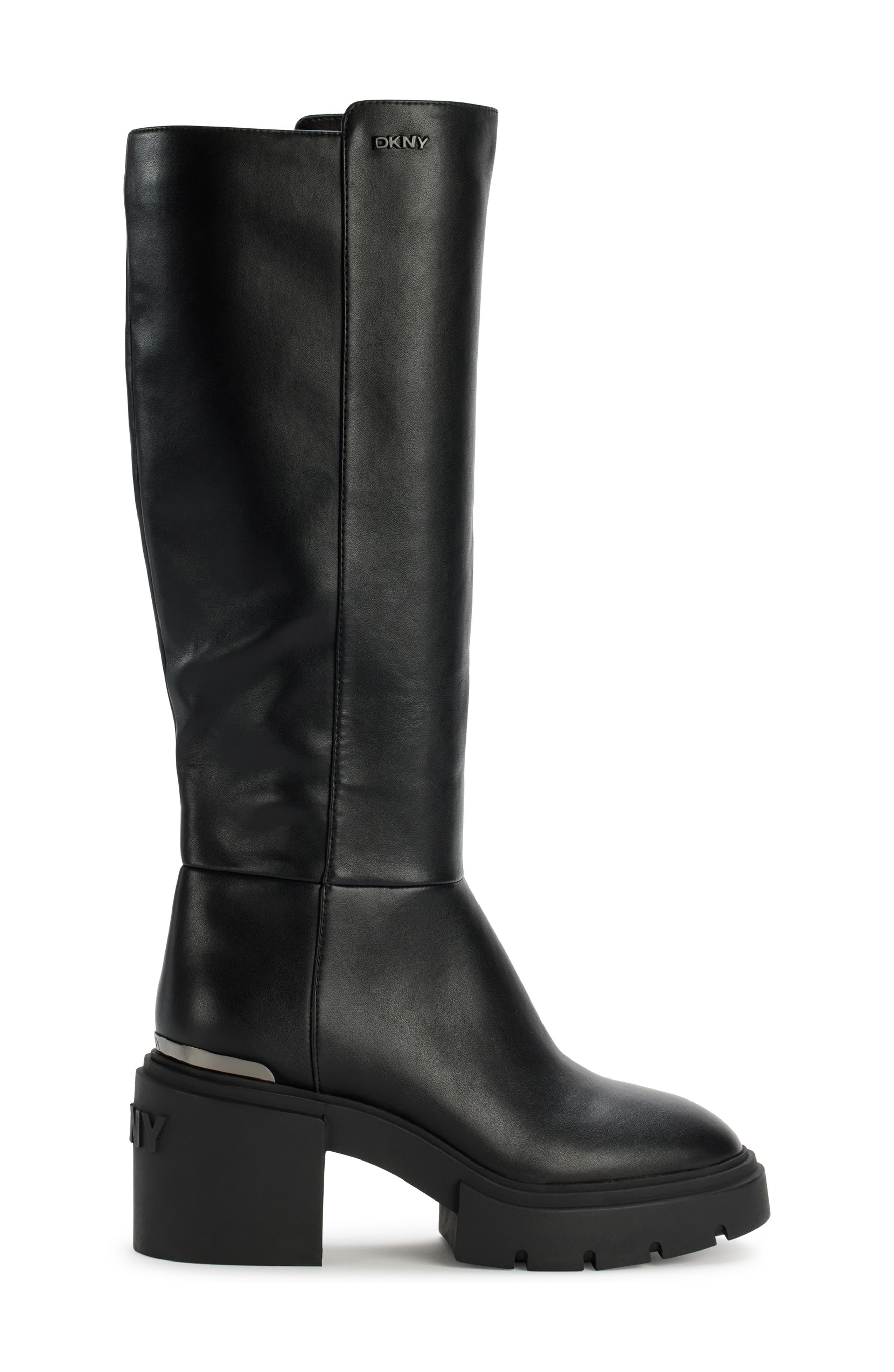 DKNY Tinsley Thigh High Boot, Alternate, color, Black