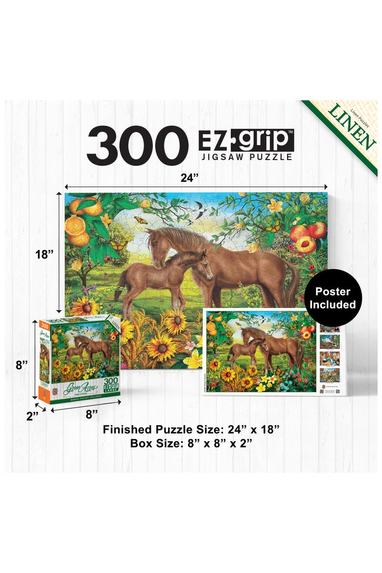 Neighs & Nuzzles 300 Piece Jigsaw Puzzle, Alternate, color, Multicolor