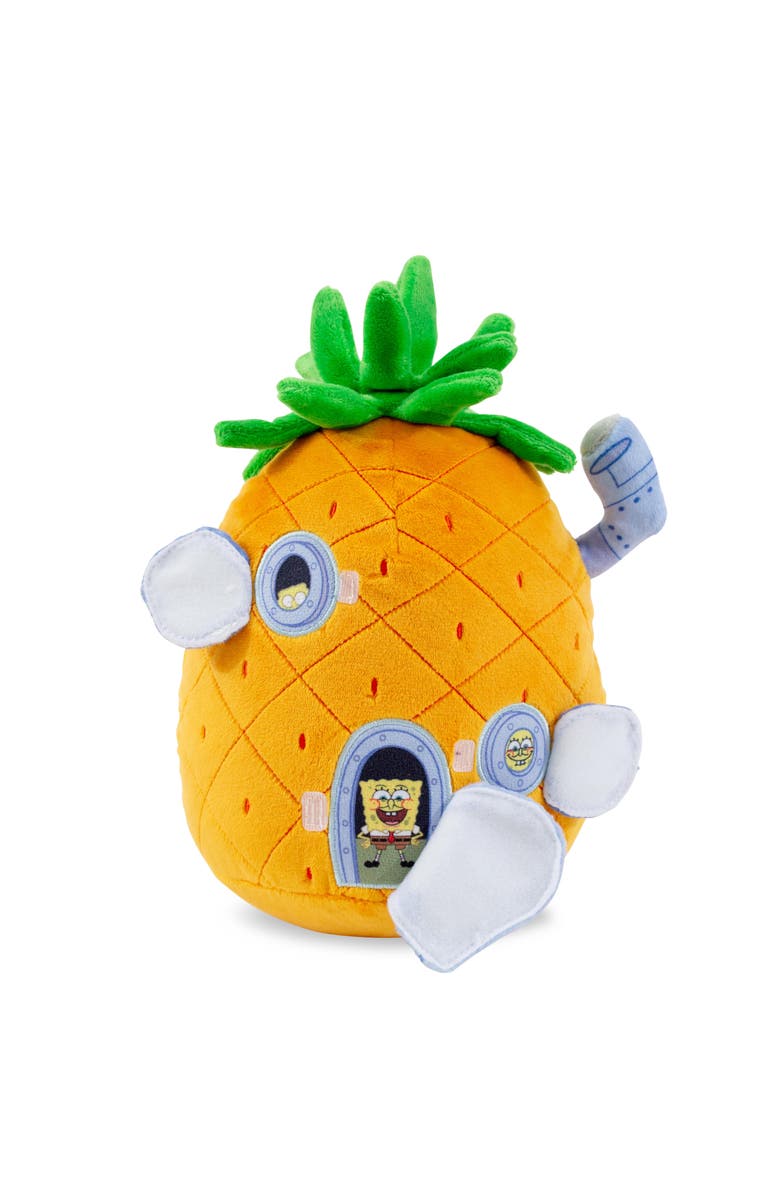 Toynk Nickelodeon SpongeBob SquarePants Pineapple House 10-Inch Plush Toy, Alternate, color, Orange