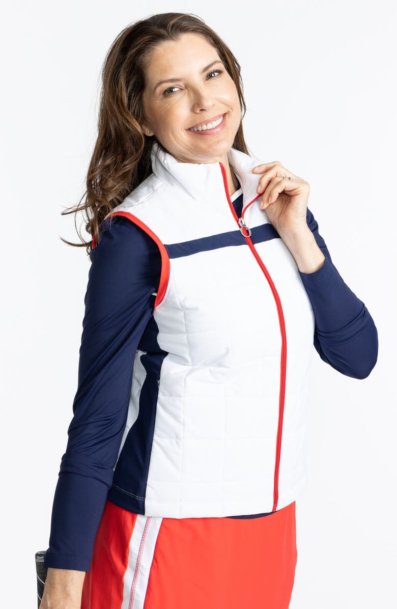 KINONA Chill Layer Quilted Zip-Up Vest, Alternate, color, 