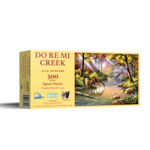 Doe Re Me Creek 300 piece Jigsaw Puzzle for Adults