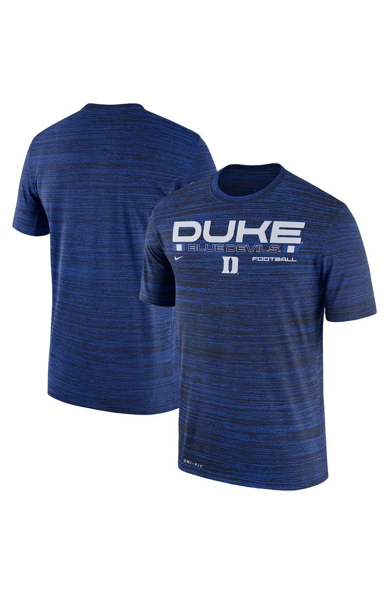 Nike Men's Nike Royal Duke Blue Devils Team Velocity Legend Performance T-Shirt, Main, color,