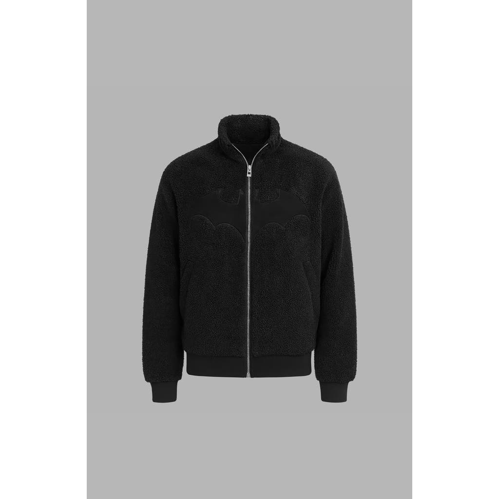 Blvck Batman X Bold Fleece Jacket In Black