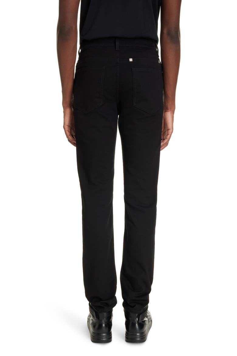 Slim Fit Jeans, Alternate, color, BLACK