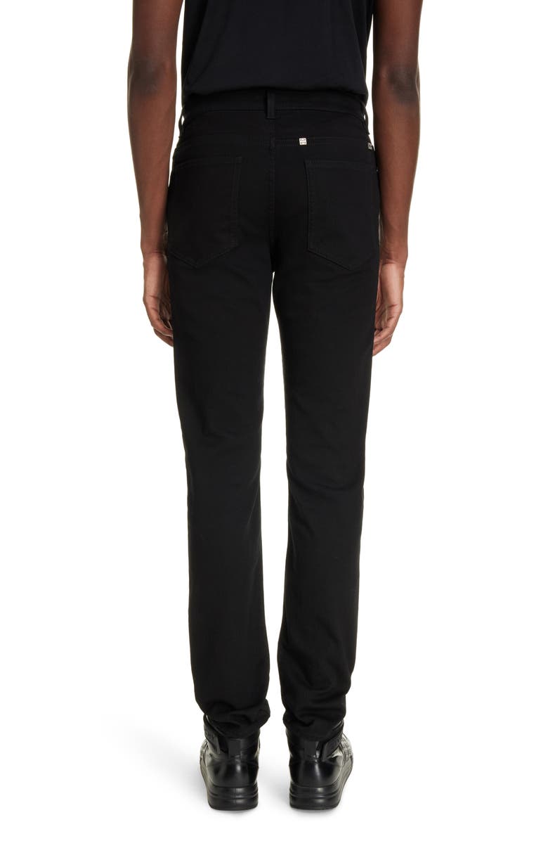 Givenchy Slim Fit Jeans, Alternate, color, Black