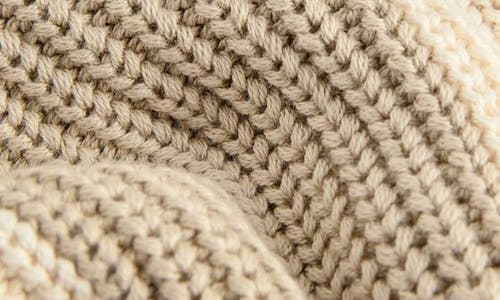 Next Kids' Checkerboard Cotton Crewneck Sweater In Neutral