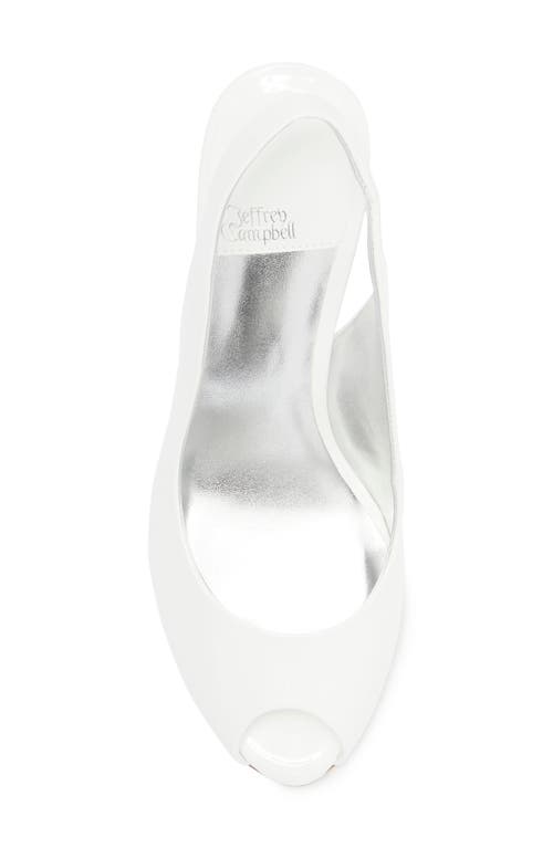 JEFFREY CAMPBELL JEFFREY CAMPBELL CHARIS OPEN TOE 