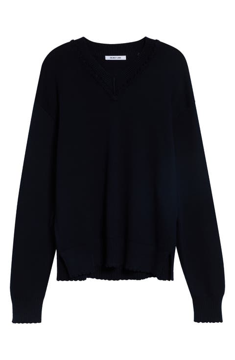 Cotton V-Neck Sweater