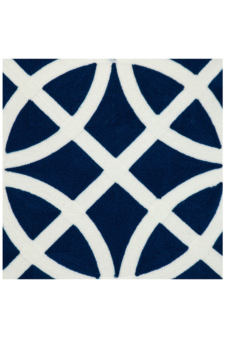 Chano Throw Pillow, Alternate, color, BLUE