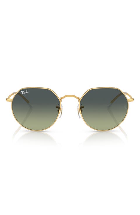 Jack 53mm Round Sunglasses