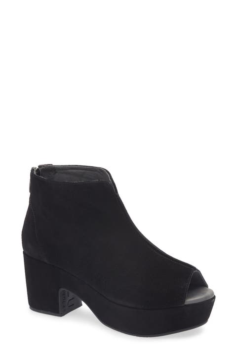 Gabe Open Toe Platform Bootie (Women)