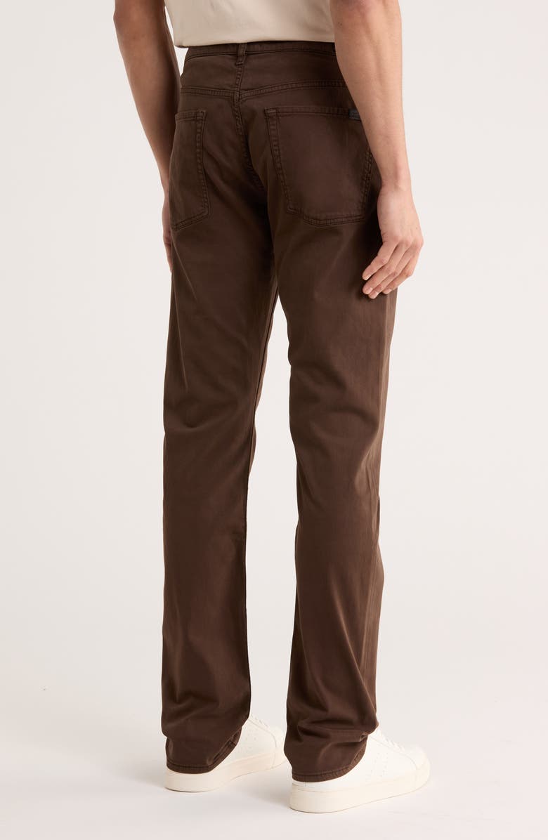 Seven The Straight Leg Jeans, Alternate, color, Coffee Bean