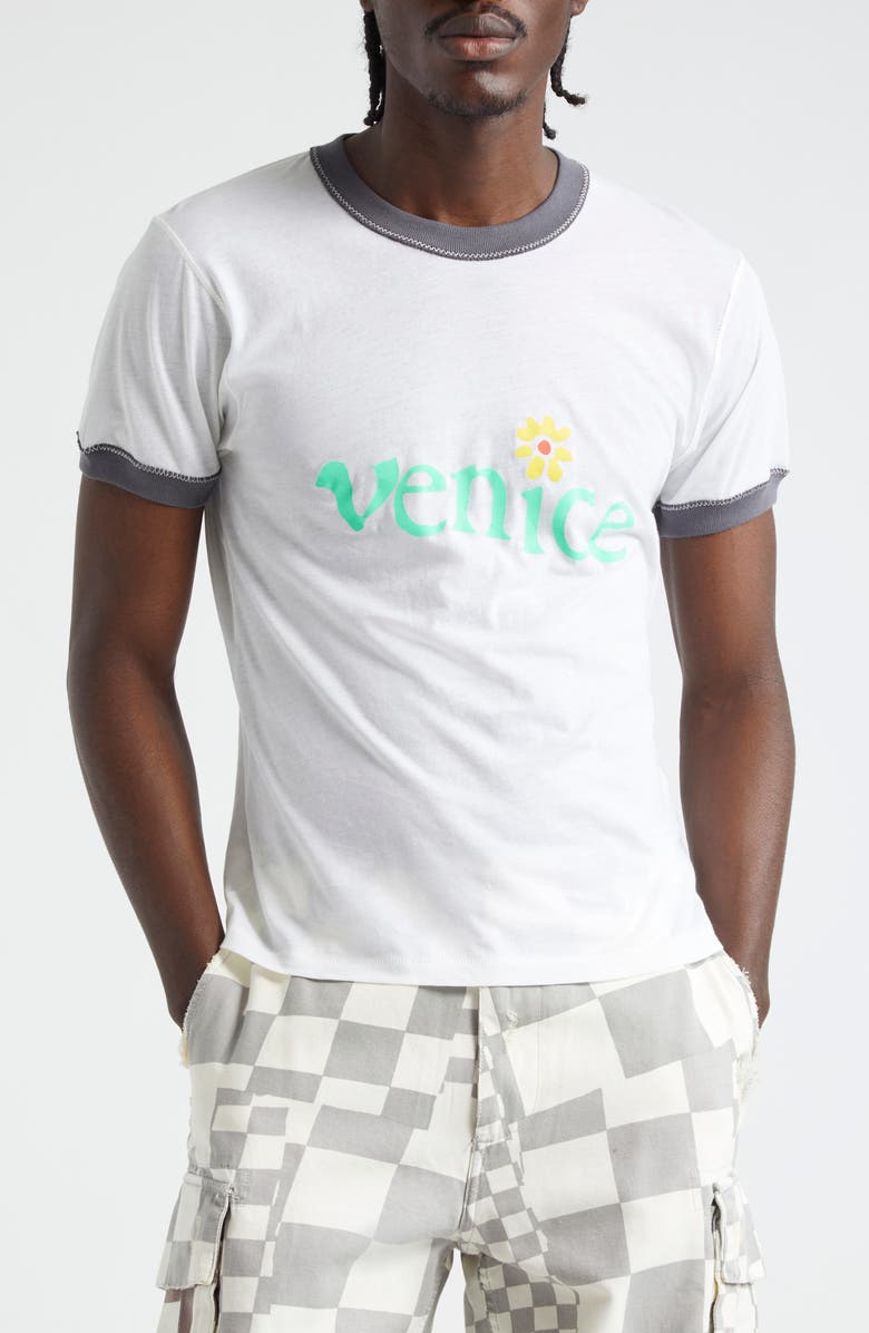 ERL Venice Ringer Graphic T-Shirt, Main, color, 