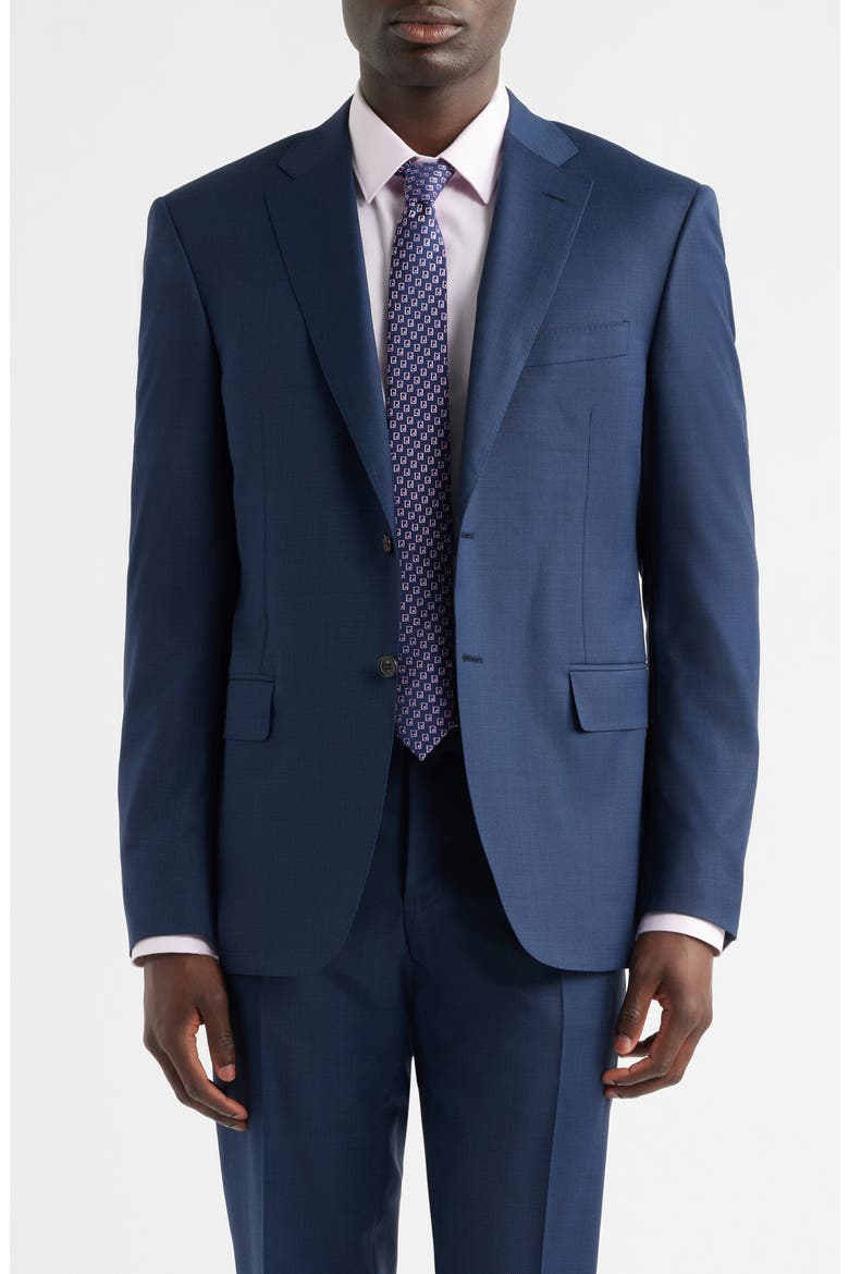 Siena Regular Fit Navy Wool Suit, Alternate, color, NAVY