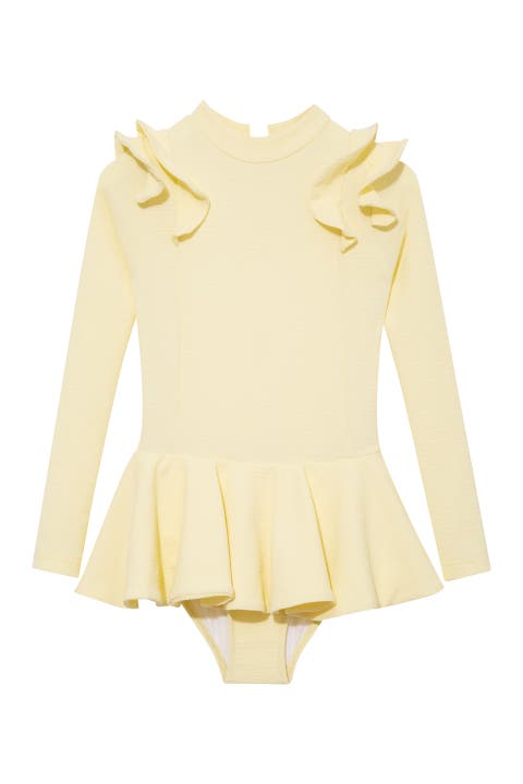 Jojo - Kids Girls Long Sleeve Swimsuit