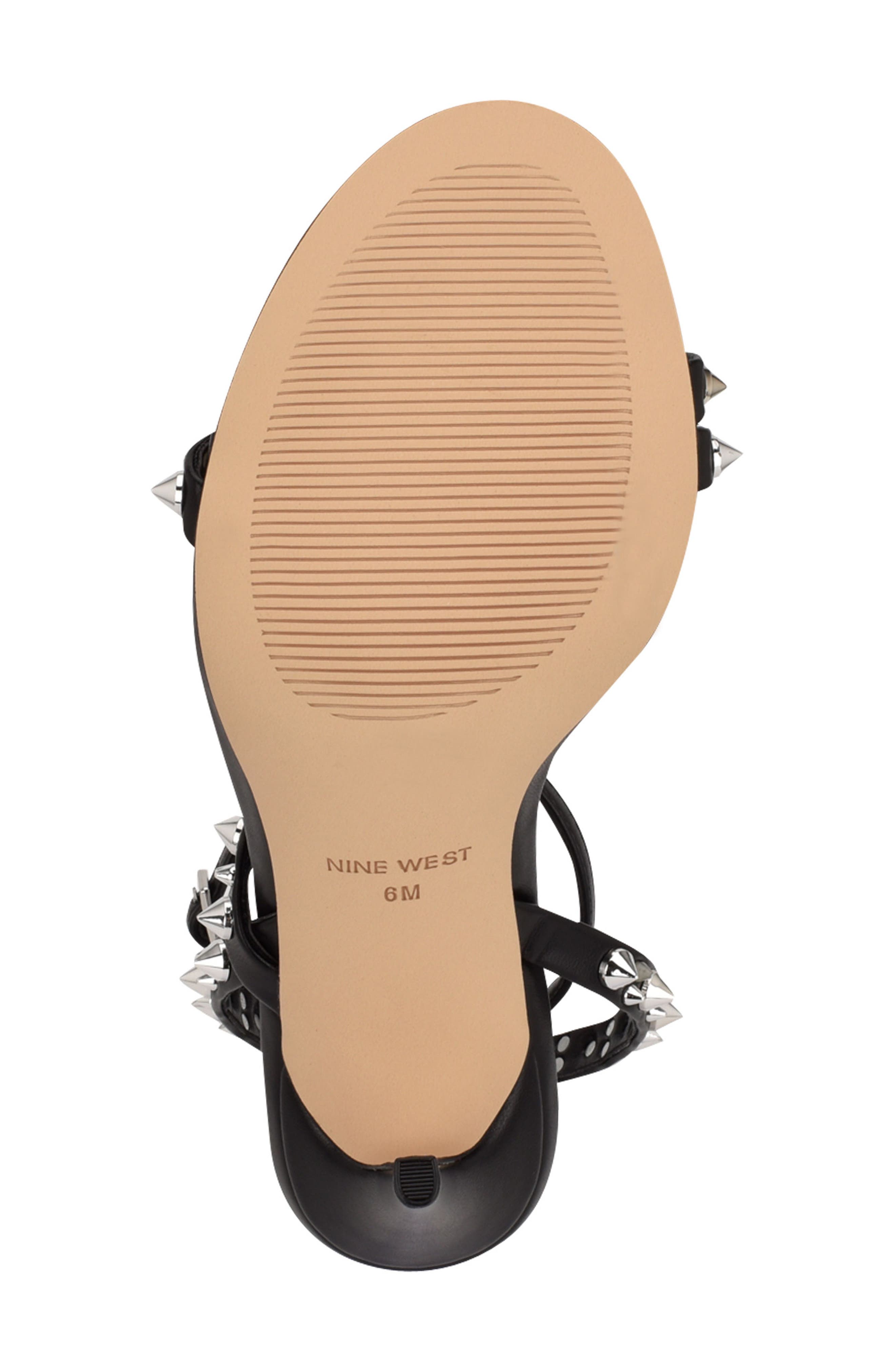 Nine West Mitz Ankle Strap Sandal, Alternate, color, 