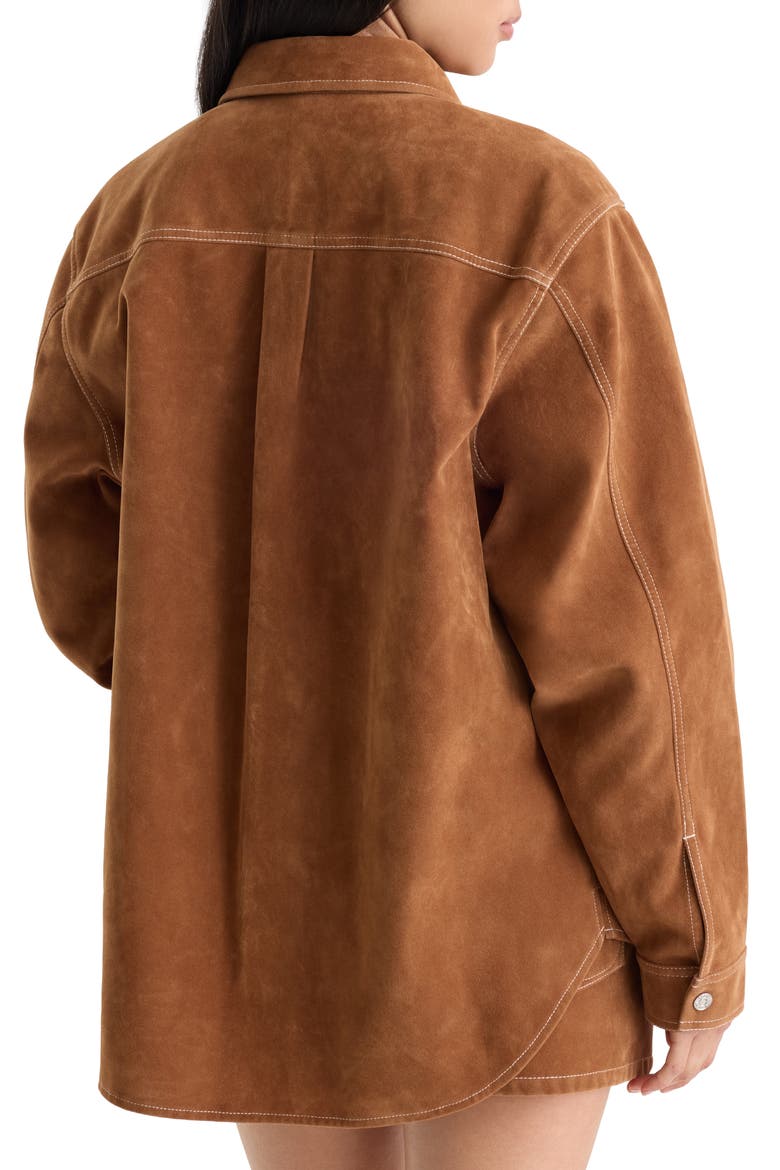 Better Than Suede Overshirt, Alternate, color, CAFE CLAY